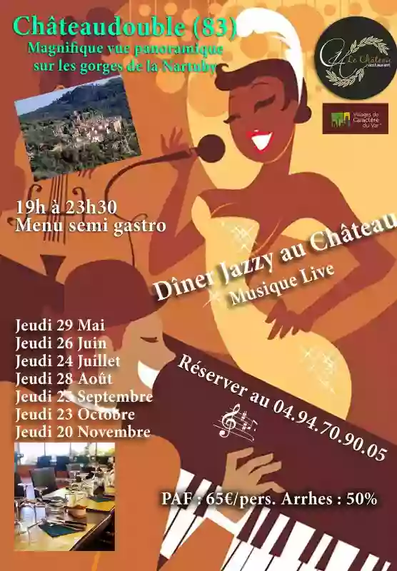 Nos Evenements - Restaurant Le Château - restaurant CHATEAUDOUBLE - Restaurant Ampus
